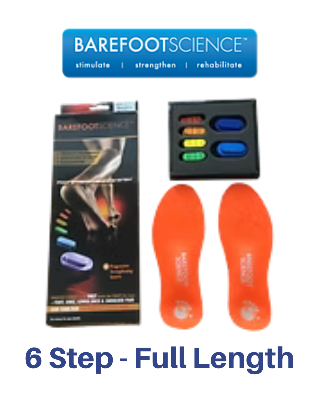 Barefoot Science 6 Step - Full Length In Shoe Foot Activation Kit
