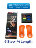 Barefoot Science 6 Step - 3/4 Length In Shoe Foot Activation Kit